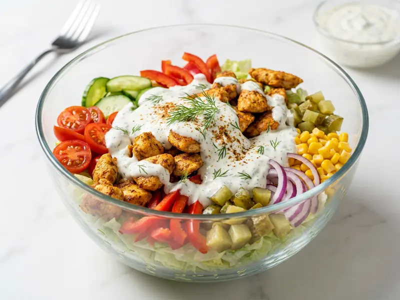 Sałatka gyros