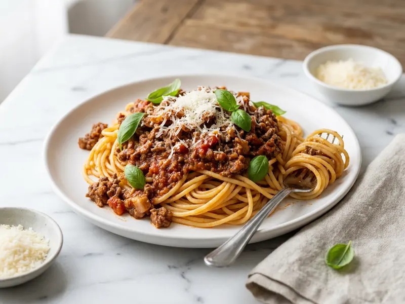 Spaghetti bolognese