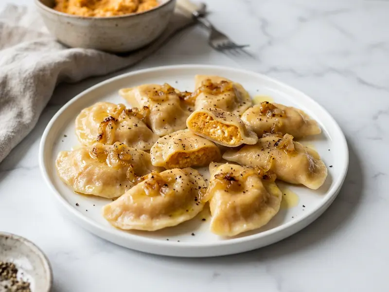Pierogi z dynią