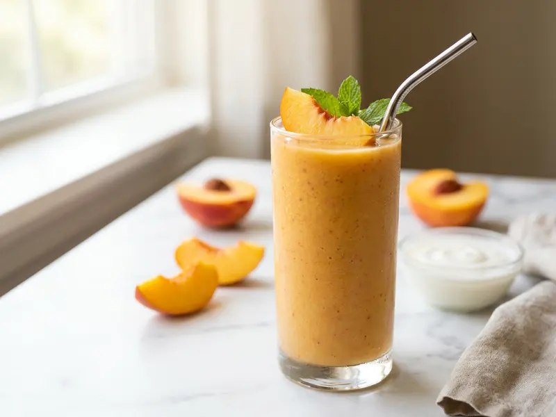 Peach Sunrise Smoothie