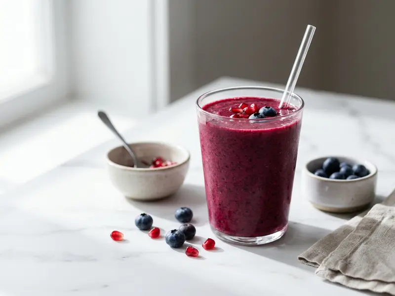 Pomegranate Berry Smoothie