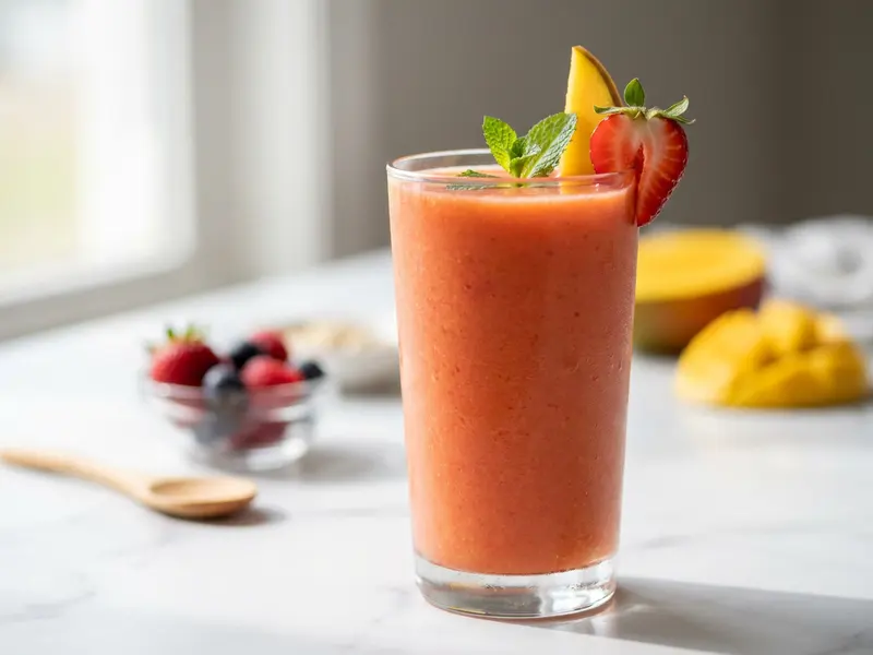 Strawberry Mango Smoothie