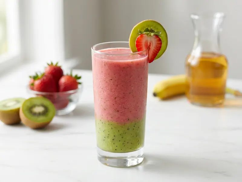 Strawberry Kiwi Smoothie