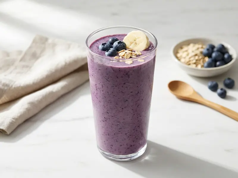 Blueberry Banana Smoothie