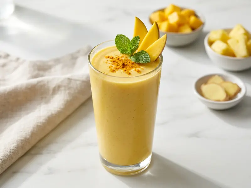 Tropical Turmeric Sunshine Smoothie