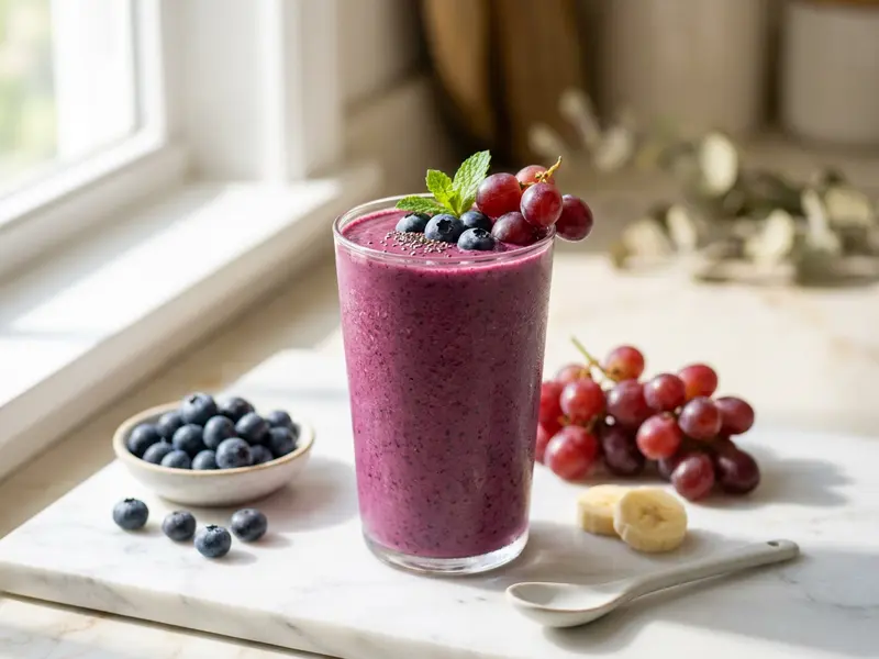 Grape Berry Smoothie