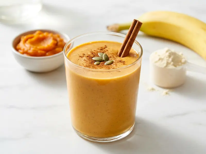 Pumpkin Spice Protein Smoothie
