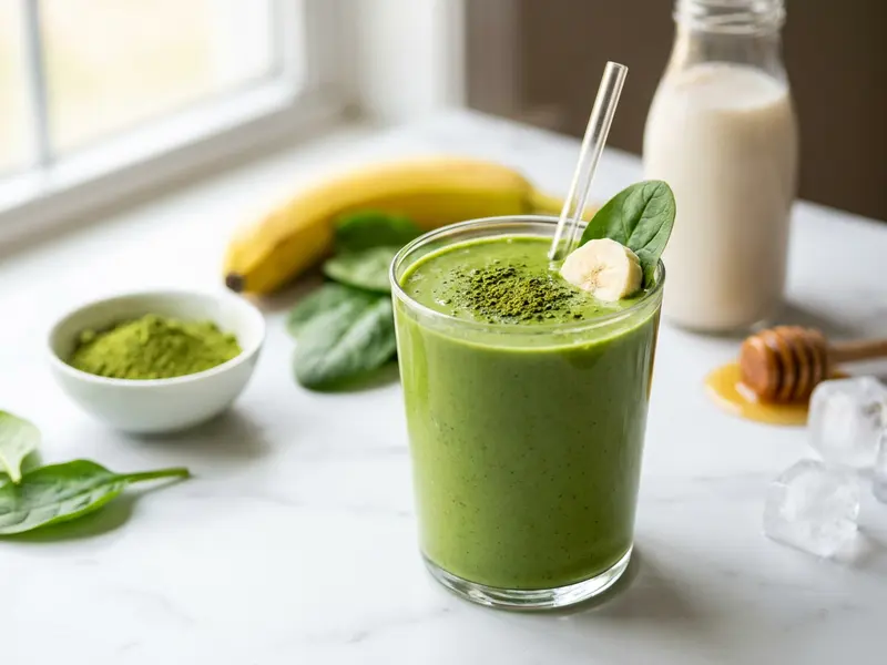Matcha Green Energy Smoothie