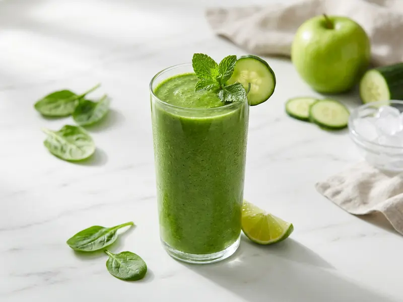 Cucumber Mint Detox Smoothie