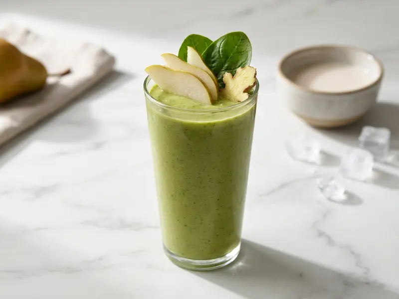 Pear Spinach Smoothie