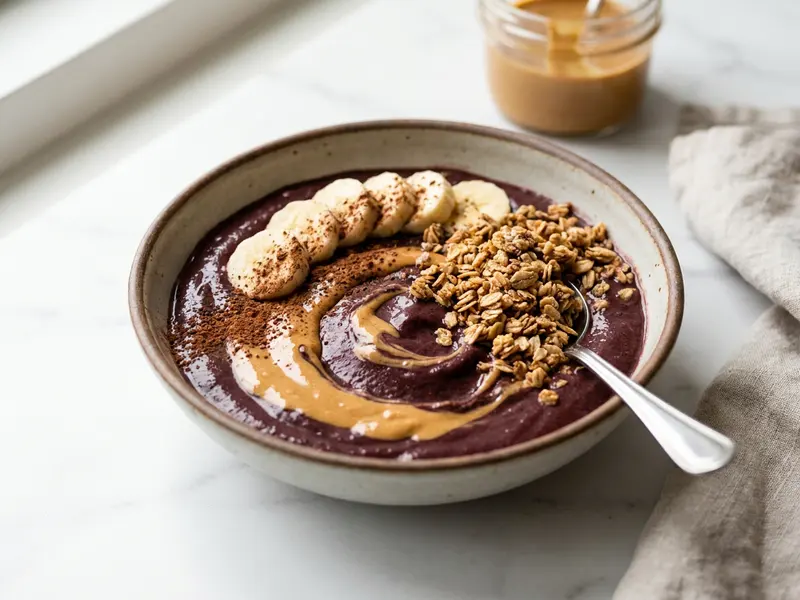 Peanut Butter Acai Bowl