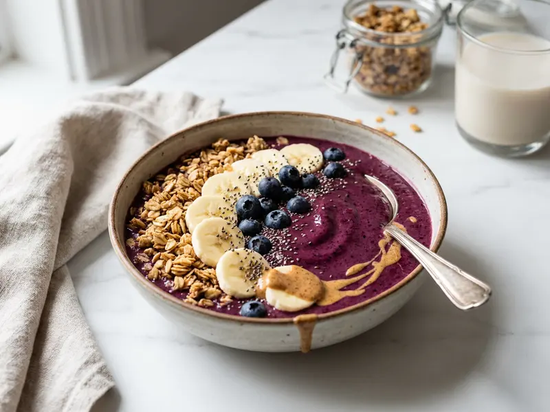 Blueberry Smoothie Bowl