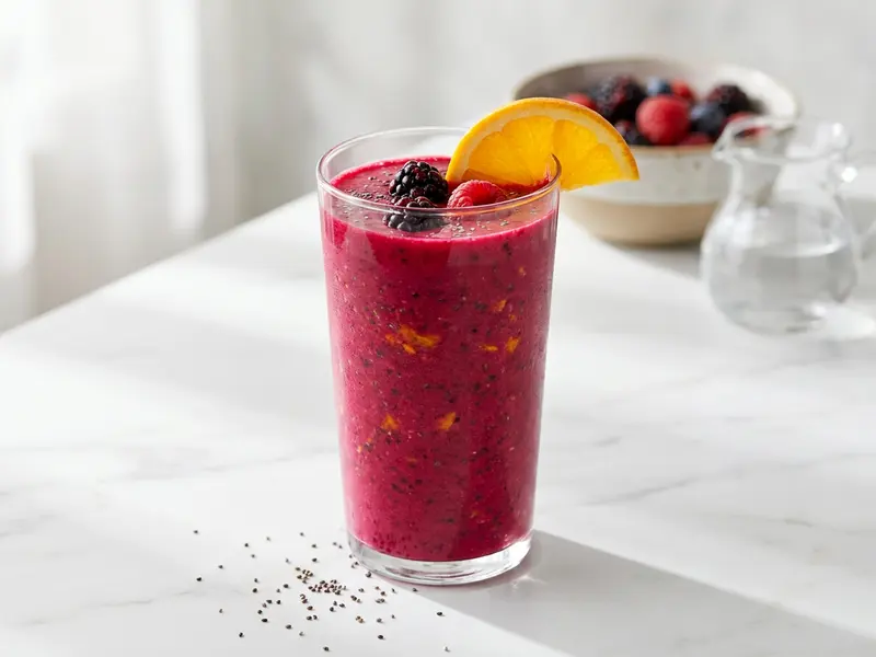 Beet Berry Vegan Smoothie
