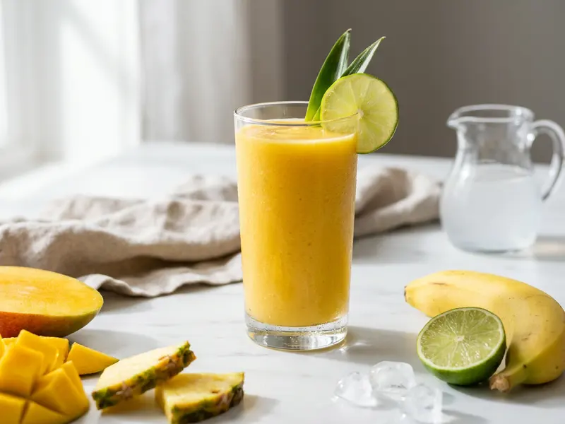 Coconut Water Tropical Smoothie
