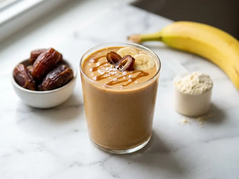 Salted Caramel Protein Smoothie