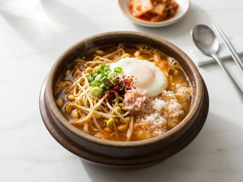Kongnamul gukbap