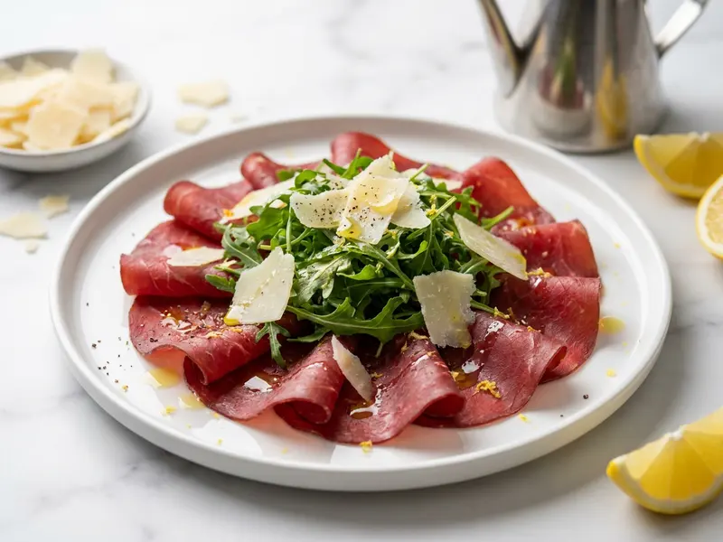 Bresaola con Rucola e Grana