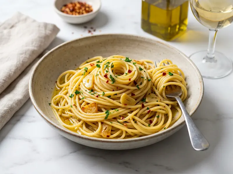 Spaghetti Aglio, Olio e Peperoncino