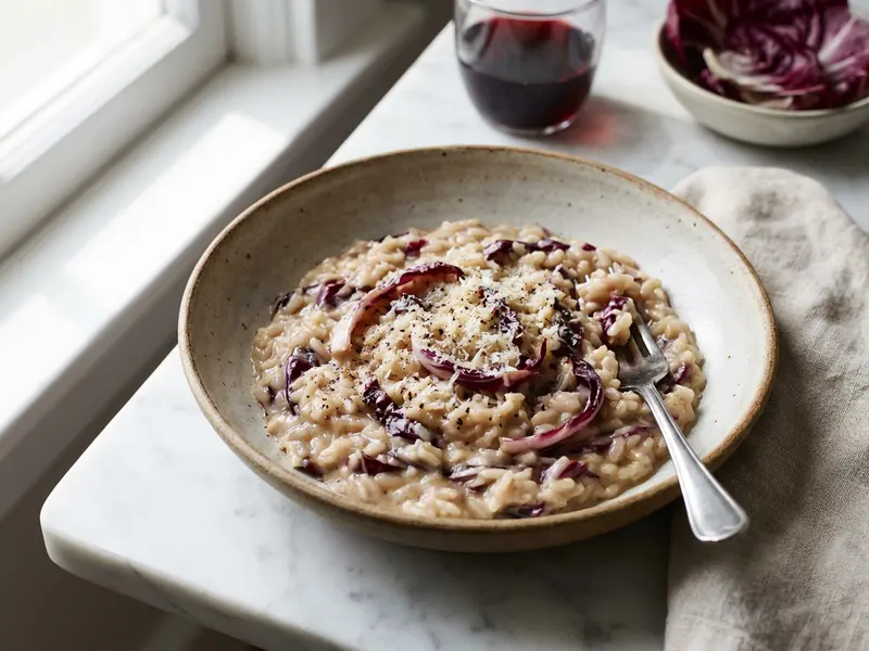 Risotto z radicchio