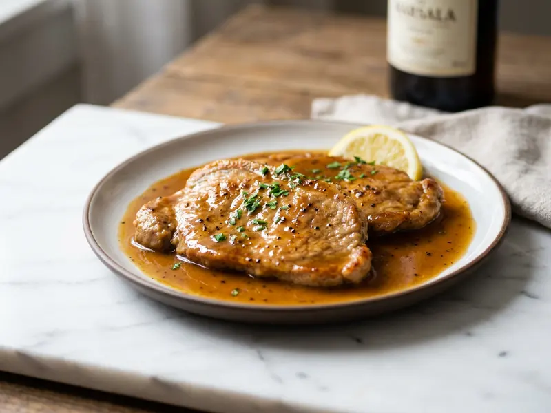Scaloppine al Marsala