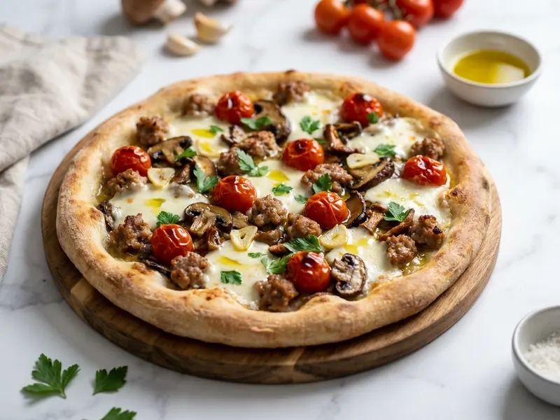 Pizza boscaiola