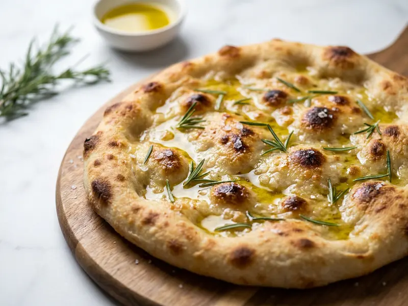 Pizza bianca romana