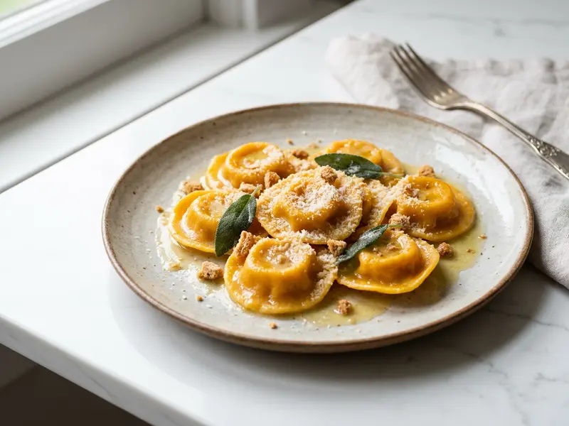 Tortelli z dynią