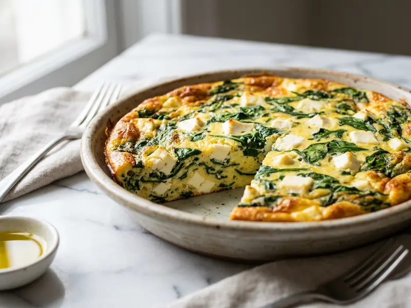 Spinach & Feta Frittata
