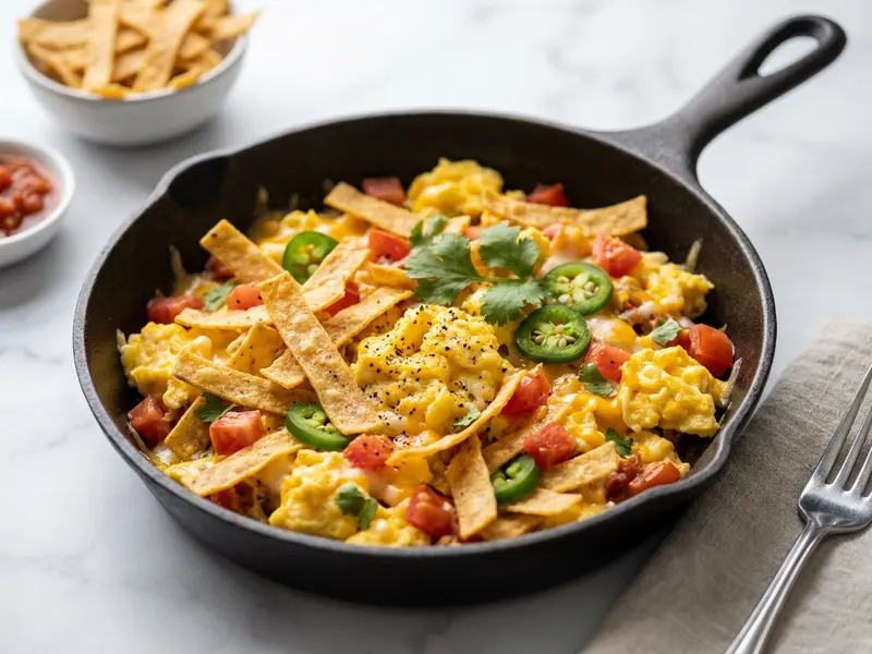 Migas (Tex Mex Egg Scramble)