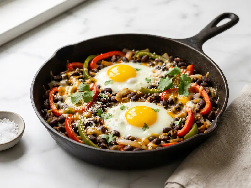 Egg & Black Bean Breakfast Skillet