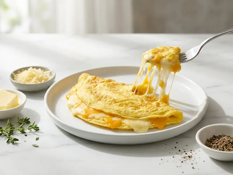 Three Cheese Omelette