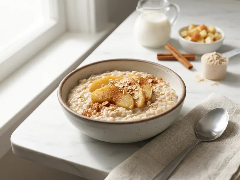 Apple Cinnamon Protein Oatmeal