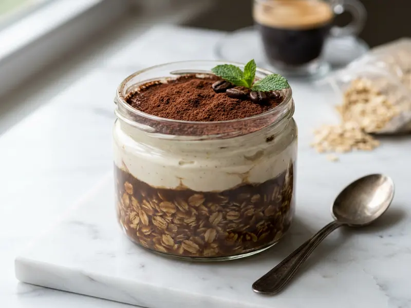 Tiramisu Overnight Oats