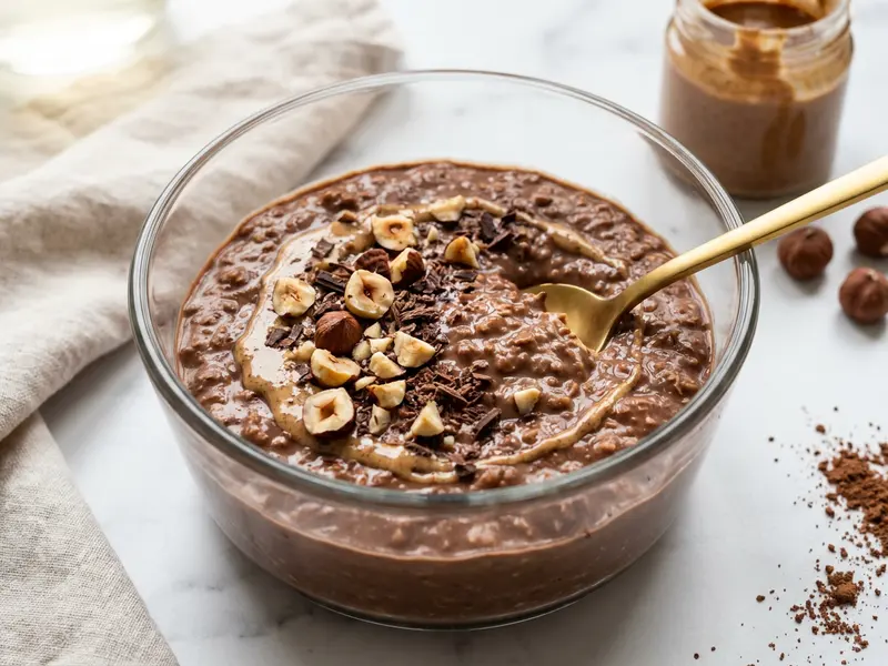 Chocolate Hazelnut Protein Oats