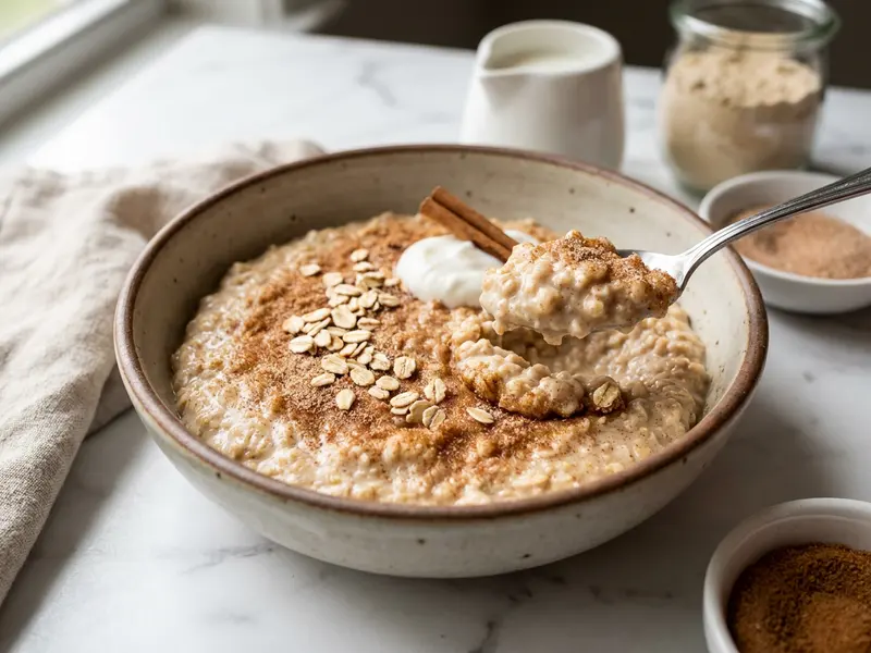 Snickerdoodle Protein Oats