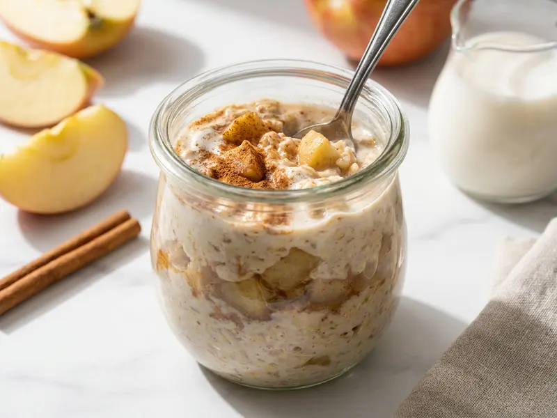 Apple Pie Overnight Oats