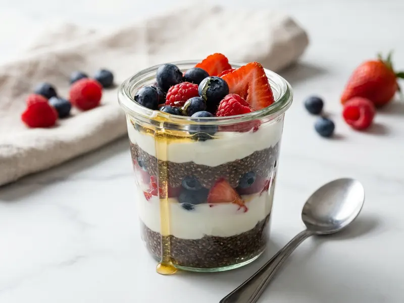Greek Yogurt Chia Parfait