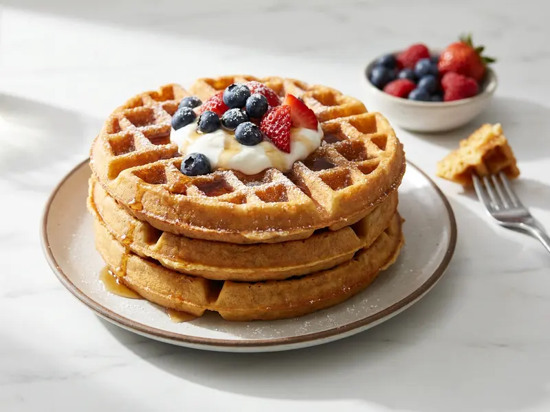 Protein Belgian Waffles
