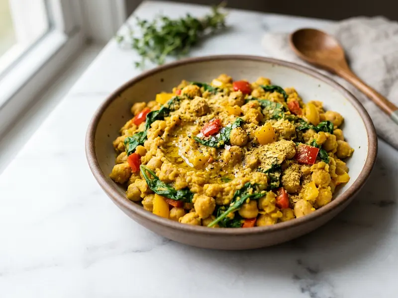 Chickpea Scramble