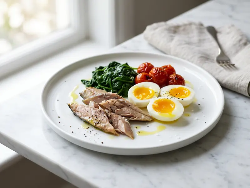 Smoked Mackerel & Egg Plate