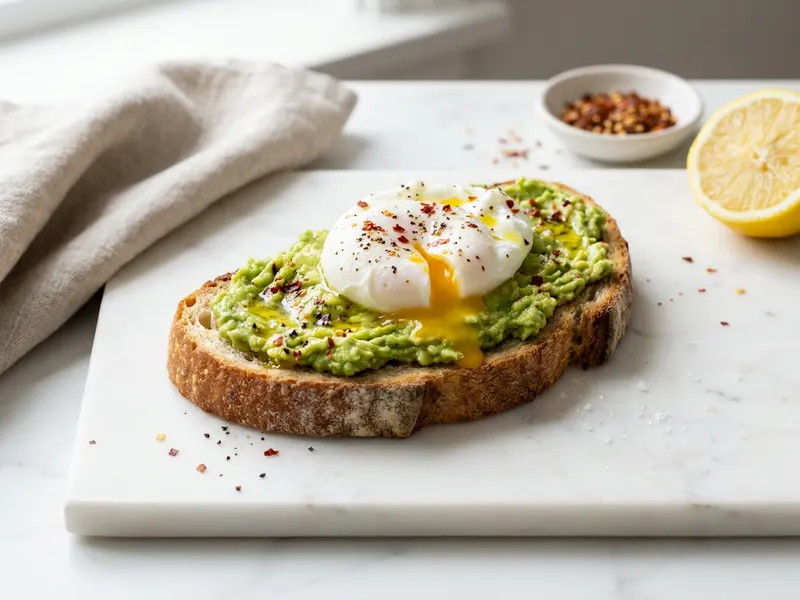 Avocado and Poached Egg Toast