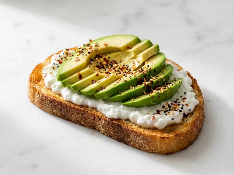 Cottage Cheese & Avocado Toast