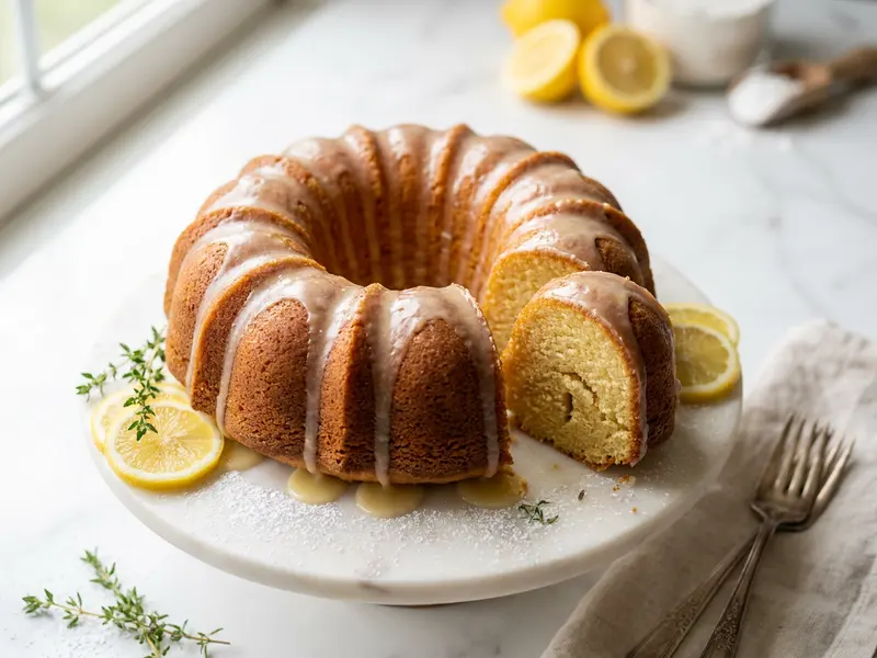 Cytrynowa babka bundt