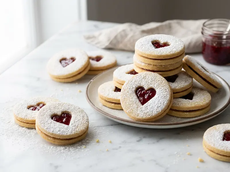 Linzer Cookies