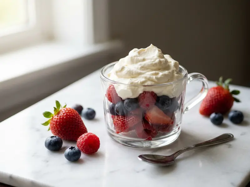 Mascarpone Cream with Berries