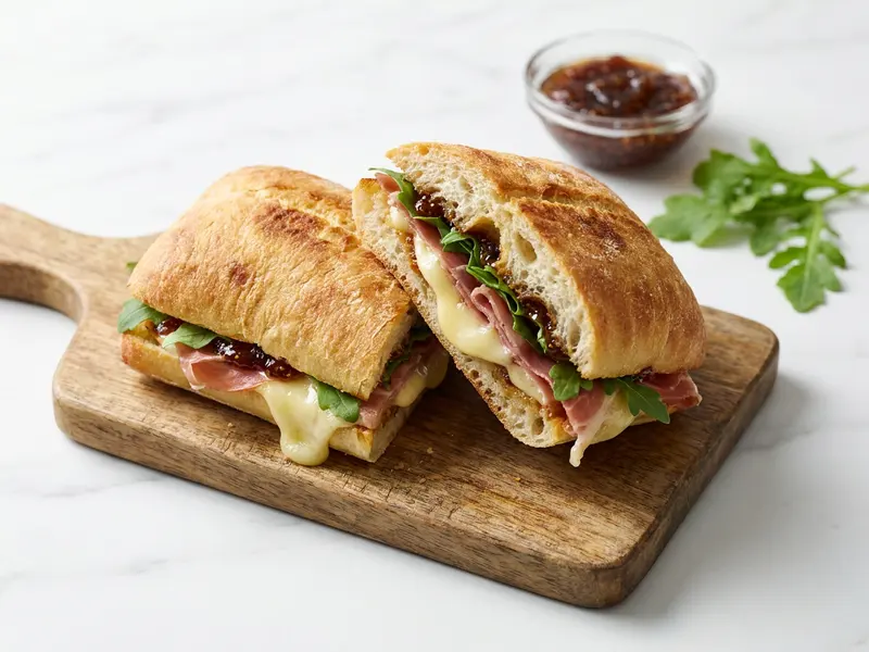 Prosciutto & Brie Panini