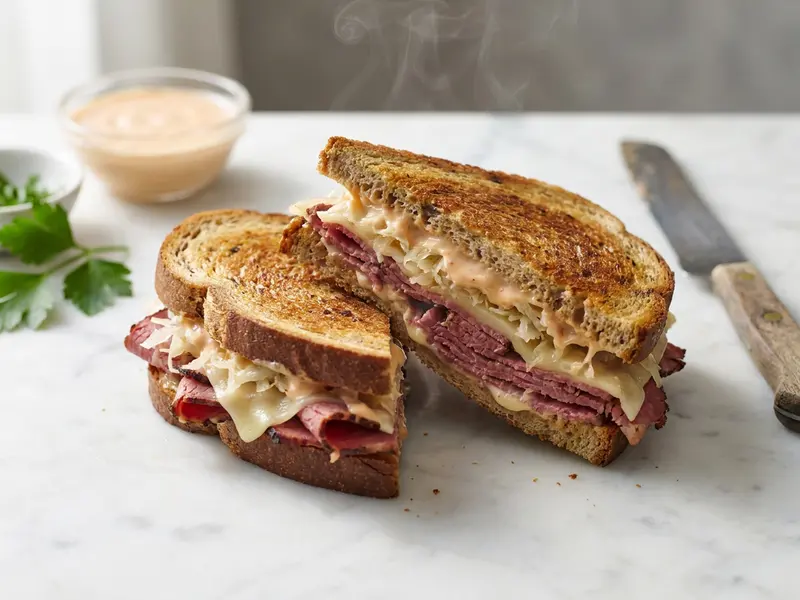 Reuben Melt Panini