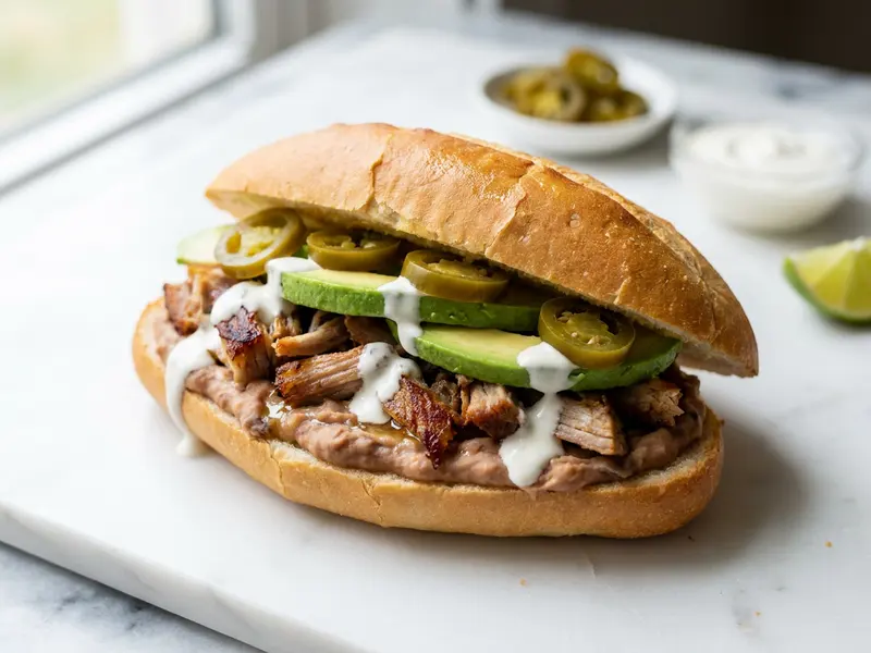 Carnitas Torta