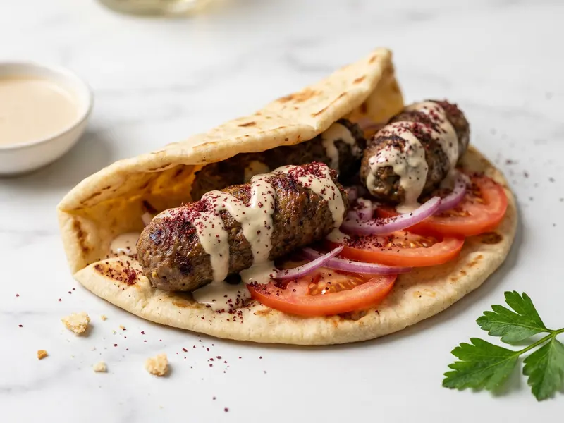 Lamb Kofta Wrap