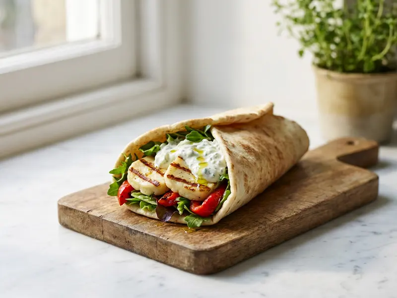 Halloumi Wrap